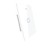 Smart Switch ZS-US1-WH/zigbee Tuya Smart Switch App Control Button Switch With Single Live Wire Or Live And Neutral Wire For Daily / Living Room / Bedroom APP Control / Timing Function / Smart ZigBee miniinthebox