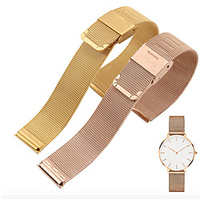 Smart Universal Milanese Watchband 20mm 22mm Silver Stainless Steel Strap Band Replacement Bracelet strap miniinthebox