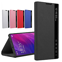 Smart View Leather Case Cover For Xiaomi Redmi Note 8 Pro Note 7 Mi 9T Pro Mi CC9 K20 Redmi 8A Redmi 8 CC9e Note 8T Clear View Window Stand Case miniinthebox