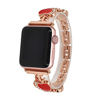 Smart Watch Band for Apple iWatch 1 pcs Business Band Diamond Stainless Steel Replacement Wrist Strap for Apple Watch Series 7 / SE / 6/5/4/3/2/1 miniinthebox
