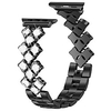 Smart Watch Band for Apple iWatch 1 pcs Business Band Diamond Stainless Steel Replacement Wrist Strap for Apple Watch Series 7 / SE / 6/5/4/3/2/1 miniinthebox