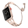 Smart Watch Band for Apple iWatch 1 pcs Business Band Diamond Stainless Steel Replacement Wrist Strap for Apple Watch Series 7 / SE / 6/5/4/3/2/1 miniinthebox