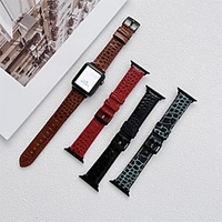 Smart Watch Band for Apple iWatch 1 pcs Business Band Genuine Leather Replacement Wrist Strap for Apple Watch Series 7 / SE / 6/5/4/3/2/1 miniinthebox