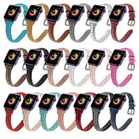 Smart Watch Band for Apple iWatch 1 pcs Business Band Genuine Leather Replacement Wrist Strap for Apple Watch Series SE / 6/5/4/3/2/1 miniinthebox