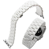Smart Watch Band for Apple iWatch 1 pcs Butterfly Buckle Ceramic Replacement Wrist Strap for Apple Watch Series SE / 6/5/4/3/2/1 40mm 42mm 44mm miniinthebox