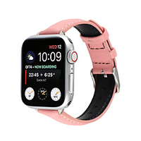 Smart Watch Band for Apple iWatch 1 pcs Classic Buckle Business Band Genuine Leather Replacement Wrist Strap for Apple Watch Series SE / 6/5/4/3/2/1 miniinthebox