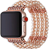 Smart Watch Band for Apple iWatch 1 pcs Jewelry Design Elastic band Elastic Beaded Replacement Wrist Strap for Apple Watch Series 7 / SE / 6/5/4/3/2/1 / 1PC / Self-produce miniinthebox