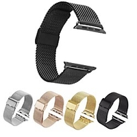 Smart Watch Band for Apple iWatch 1 pcs Milanese Loop Stainless Steel Replacement Wrist Strap for Apple Watch Series SE / 6/5/4/3/2/1 38mm 40mm 42mm 44mm miniinthebox