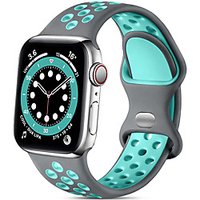 Smart Watch Band for Apple iWatch 1 pcs Sport Band Modern Buckle Silicone Replacement Wrist Strap for Apple Watch Series 7 / SE / 6/5/4/3/2/1 miniinthebox