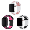 Smart Watch Band for Apple iWatch 3 PCS Sport Band Elastic band Weave Bracelet Silicone Replacement Wrist Strap for Apple Watch Series 7 / SE / 6/5/4/3/2/1 miniinthebox