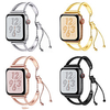 Smart Watch Band for Apple iWatch Jewelry Design Stainless Steel Replacement Wrist Strap for Apple Watch Series SE / 6/5/4/3/2/1 miniinthebox