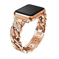 Smart Watch Band for Apple iWatch Jewelry Design Zinc alloy Replacement Wrist Strap for Apple Watch Series SE / 6/5/4/3/2/1 miniinthebox