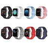 Smart Watch Band for Apple iWatch Series 7 / SE / 6/5/4/3/2/1 Apple Watch Series7/6/5/4/3/2/1 / SE 38/40/41mm Apple Watch Series7/6/5/4/3/2/1 / SE 42/44/45mm Silicone Smartwatch Strap Soft Breathable miniinthebox