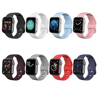 Smart Watch Band for Apple iWatch Series 7 / SE / 6/5/4/3/2/1 Apple Watch Series7/6/5/4/3/2/1 / SE 38/40/41mm Apple Watch Series7/6/5/4/3/2/1 / SE 42/44/45mm Silicone Smartwatch Strap Soft Breathable miniinthebox