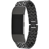 Smart Watch Band for Fitbit 1 pcs Business Band Diamond Stainless Steel Replacement Wrist Strap for Fitbit Charge 5 miniinthebox