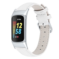 Smart Watch Band for Fitbit 1 pcs Business Band PU Leather Replacement Wrist Strap for Fitbit Charge 5 miniinthebox