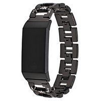 Smart Watch Band for Fitbit 1 pcs Business Band Stainless Steel Replacement Wrist Strap for Fitbit Charge 3 Fitbit Charge 4 Fitbit Charge 5 miniinthebox
