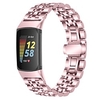 Smart Watch Band for Fitbit 1 pcs Business Band Stainless Steel Replacement Wrist Strap for Fitbit Charge 5 miniinthebox