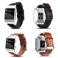Smart Watch Band for Fitbit 1 pcs Classic Buckle Genuine Leather Replacement Wrist Strap for Fitbit ionic miniinthebox