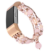 Smart Watch Band for Fitbit 1 pcs Jewelry Design Elastic Beaded Replacement Wrist Strap for Fitbit Charge 2 Fitbit Charge 3 miniinthebox