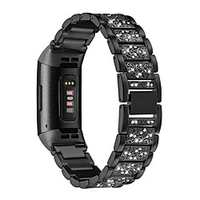 Smart Watch Band for Fitbit 1 pcs Jewelry Design Stainless Steel Replacement Wrist Strap for Fitbit Charge 4 18mm miniinthebox