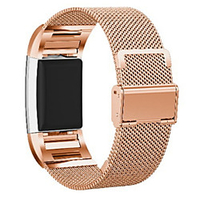 Smart Watch Band for Fitbit 1 pcs Milanese Loop Stainless Steel Replacement Wrist Strap for Fitbit Charge 2 miniinthebox