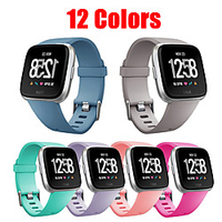 Smart Watch Band for Fitbit 1 pcs Modern Buckle Silicone Replacement Wrist Strap for Fitbit Versa Fitbi Versa Lite Fitbit Versa2 miniinthebox