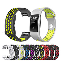 Smart Watch Band for Fitbit 1 pcs Sport Band Silicone Replacement Wrist Strap for Fitbit Charge 2 20mm miniinthebox