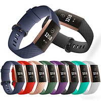Smart Watch Band for Fitbit 1 pcs Sport Band Silicone Replacement Wrist Strap for Fitbit Charge 3 miniinthebox