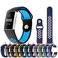 Smart Watch Band for Fitbit 1 pcs Sport Band Silicone Replacement Wrist Strap for Fitbit Charge 3 miniinthebox
