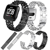 Smart Watch Band for Fitbit 1 pcs Sport Band Stainless Steel Replacement Wrist Strap for Fitbit Versa Fitbit Versa Lite miniinthebox