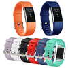 Smart Watch Band for Fitbit 1 pcs Sport Band Stainless Steel Silicone Replacement Wrist Strap for Fitbit Charge 2 miniinthebox