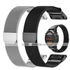 Smart Watch Band for Garmin 1 pcs Milanese Loop Stainless Steel Replacement Wrist Strap for Approach S60 Fenix 5x Fenix 5 Fenix 5 Plus Fenix 3 HR 22mm 26mm miniinthebox