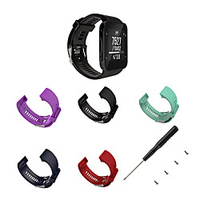 Smart Watch Band for Garmin 1 pcs Sport Band Classic Buckle Silicone Replacement Wrist Strap for Forerunner 35 miniinthebox