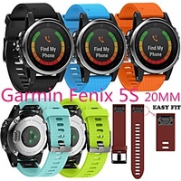 Smart Watch Band for Garmin 1 pcs Sport Band Silicone Replacement Wrist Strap for Approach S60 Fenix 5 Fenix 5 Plus Garmin Quatix 5 Forerunner 935 20mm 22mm 26mm miniinthebox