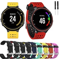 Smart Watch Band for Garmin 1 pcs Sport Band Silicone Replacement Wrist Strap for Forerunner 235 Forerunner 230 Forerunner 220 miniinthebox