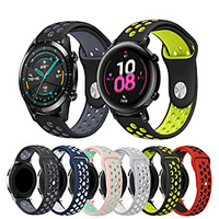 Smart Watch Band for Huawei 1 pcs Sport Band Silicone Replacement Wrist Strap for Huawei Watch GT Huawei Watch 2 Huawei Watch 2 Pro huawei honor Magic Huawei Watch GT Active miniinthebox