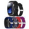 Smart Watch Band for Samsung Galaxy 1 pcs Sport Band Silicone Replacement Wrist Strap for Gear Fit 2 24mm miniinthebox