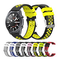 Smart Watch Band for Samsung Galaxy 1 pcs Sport Band Silicone Replacement Wrist Strap for Gear Sport Gear S3 Frontier Gear S3 Classic Gear S2 Classic Gear 2 R380 miniinthebox