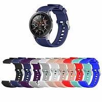 Smart Watch Band for Samsung Galaxy 1 pcs Sport Band Silicone Replacement Wrist Strap for Samsung Galaxy Watch 46mm Samsung Galaxy Watch 42mm 42mm 46mm miniinthebox