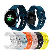Smart Watch Band for Samsung Galaxy 1 pcs Sport Band Stainless Steel Silicone Replacement Wrist Strap for Samsung Galaxy Active miniinthebox