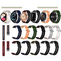 Smart Watch Band for Samsung Huawei 1 pcs Sport Band Modern Buckle Silicone Replacement Wrist Strap for Huawei Watch 2 Huawei Watch GT2 42mm Samsung Galaxy Watch 3 41mm Galaxy Watch 3 45mm Galaxy miniinthebox