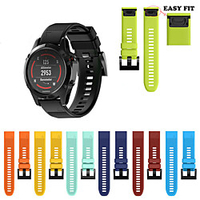 Smart Watch Band Wrist Strap for Garmin Fenix 5 / Approach S60 / Forerunner 935 / 945 / Quatix 5 / Quatix 5 Sapphire / Fenix 6 / Fenix 5 Plus Watch Quick Release Silicone Easy fit Bracelet Wristband miniinthebox