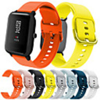 Smartwatch Band for Amazfit Bip Younth Watch / Amazfit Bip / Bip Lite / GTS / GTR 42mm Huami Amazfit sport Band Fashion Soft comfortable Silicone Wrist Strap 20mm