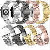 Smartwatch Band for Apple Watch Series 6 SE 5 4 3 2 1 Apple Butterfly Buckle Stainless Steel Wrist Strap