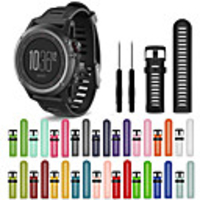 Smartwatch Band for Fenix 3 / Fenix 5x / 5x Plus Garmin Sport Band Silicone Band Fashion Soft Wrist Strap