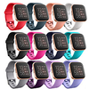 Smartwatch Band for Fitbit Versa 2 / Fitbi Versa 1 / Fitbit Versa Lite Sport Band Fashion Soft Silicone Wrist Strap