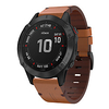 Smartwatch Band for Garmin Fenix 6 / 6 Pro / Fenix5 / 5 plus High-end Leather Loop Genuine Leather Band QuickFit Wrist Strap 22mm