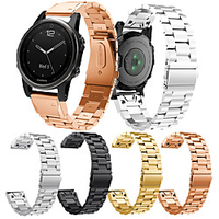 Smartwatch Band for Garmin Fenix 6s / 6s Pro / Fenix 5s / 5s plus High-end Classic Buckle Stainless Steel Band QuickFit Wrist Strap 20mm miniinthebox