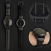 Smartwatch Band for Garmin Fenix 6X / 6 / Fenix6s / 6Pro /5s / 5 / 5x / 3 / 3HR Leather Loop Genuine Leather Sport Business Bands High-end Fashion comfortable Health Wrist Straps